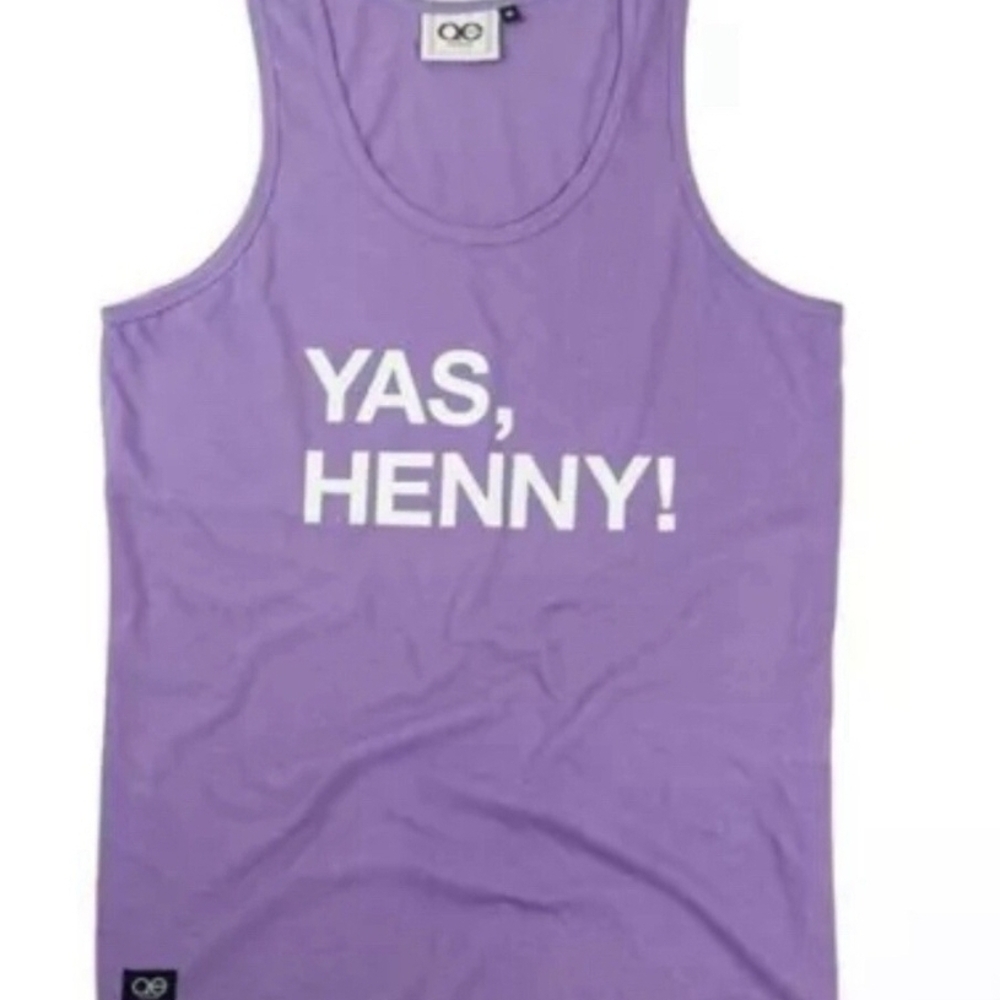 Yas Henny Purple Tank Top with